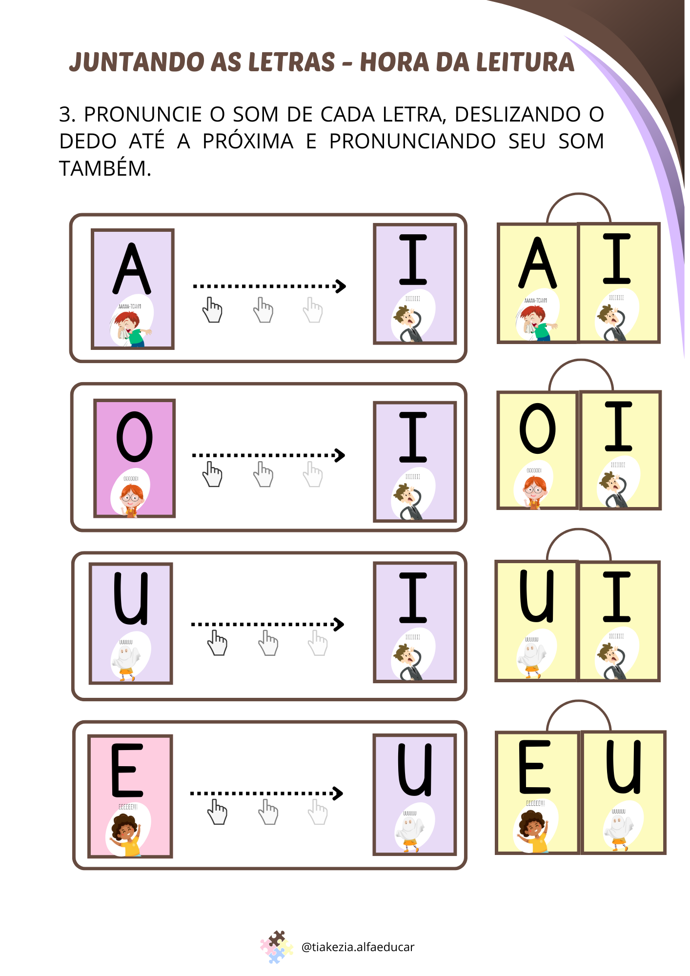 Juntando os Sons - Hora da leitura (4)